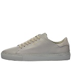 Axel Arigato Men's Clean 90 Sneakers in Monochrome Grey Leather