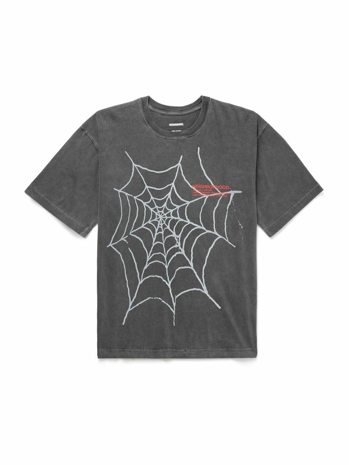 【NEIGHBORHOOD】28 PRINTED T-SHIRT 28 プリント T シャツ Neighborhood Men's 28 Printed T-Shirt in Grey Neighborhood