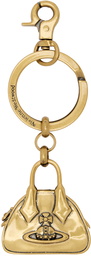 Vivienne Westwood Gold Yasmine Charm Keychain