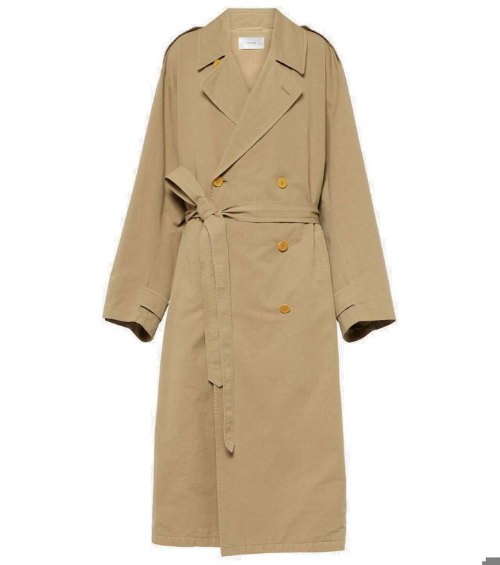 Photo: The Row Montrose cotton and linen trench coat