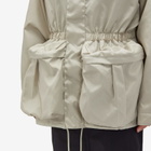 WARDROBE.NYC Women's Parka Jacket in Cement