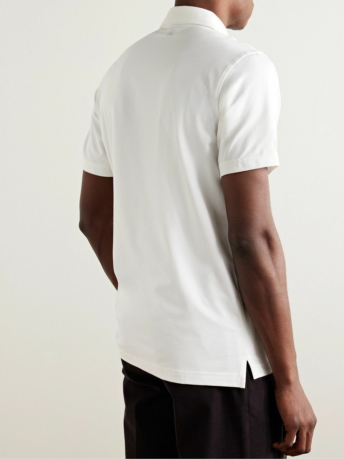 Peter Millar - Albatross Pima Cotton-Blend Piqué Polo Shirt - White