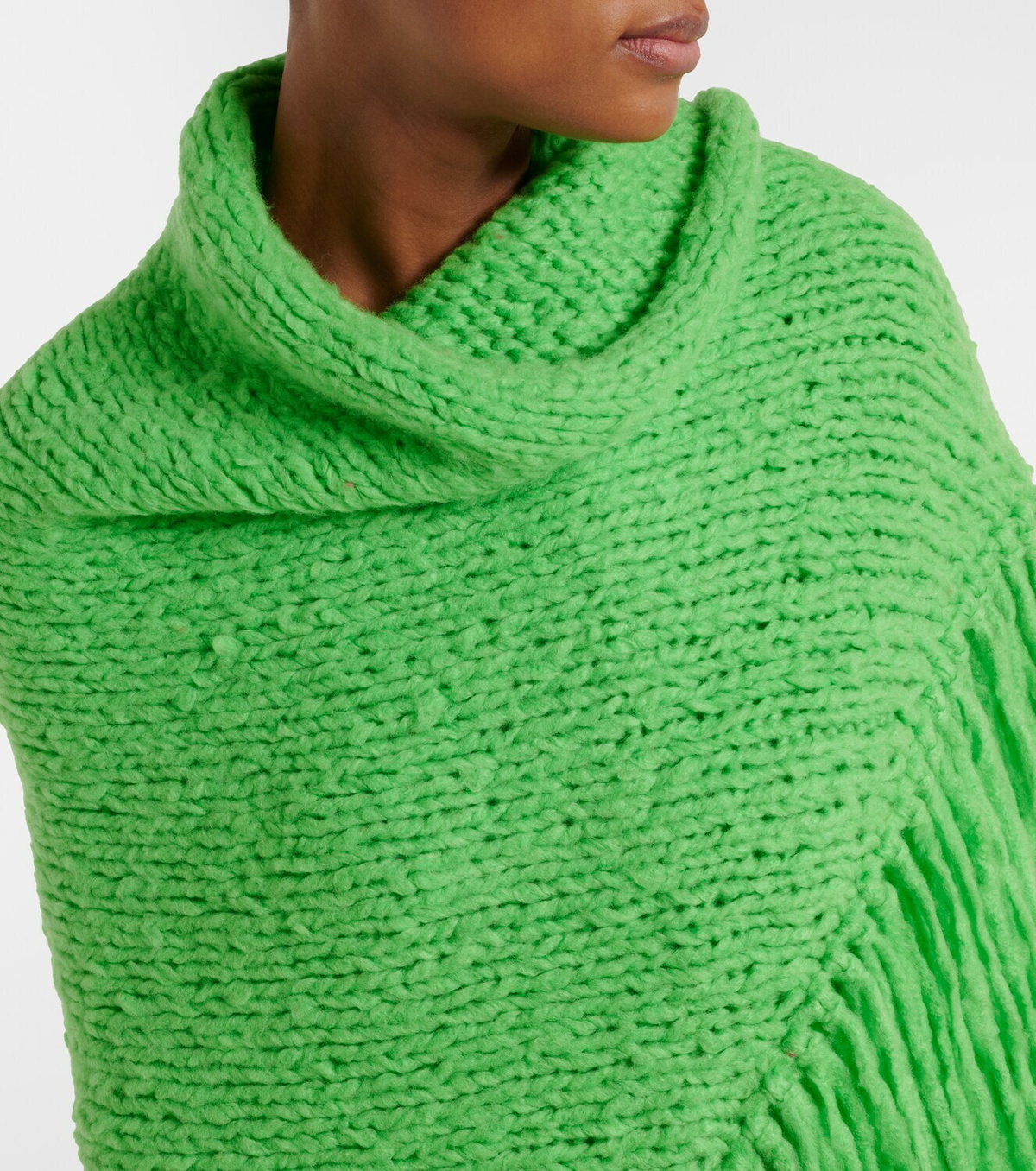 Gabriela Hearst Lauren fringed cashmere shawl