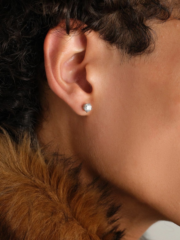 Photo: Alex Moss New York - 14-Karat White Gold Diamond Single Earring