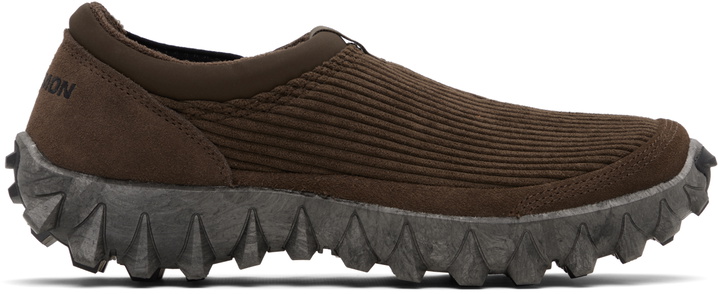 Salomon Brown Suede Slip-On Loafers Salomon Loafers for Men | Online Sale up to 34% off | Lyst main image 3
