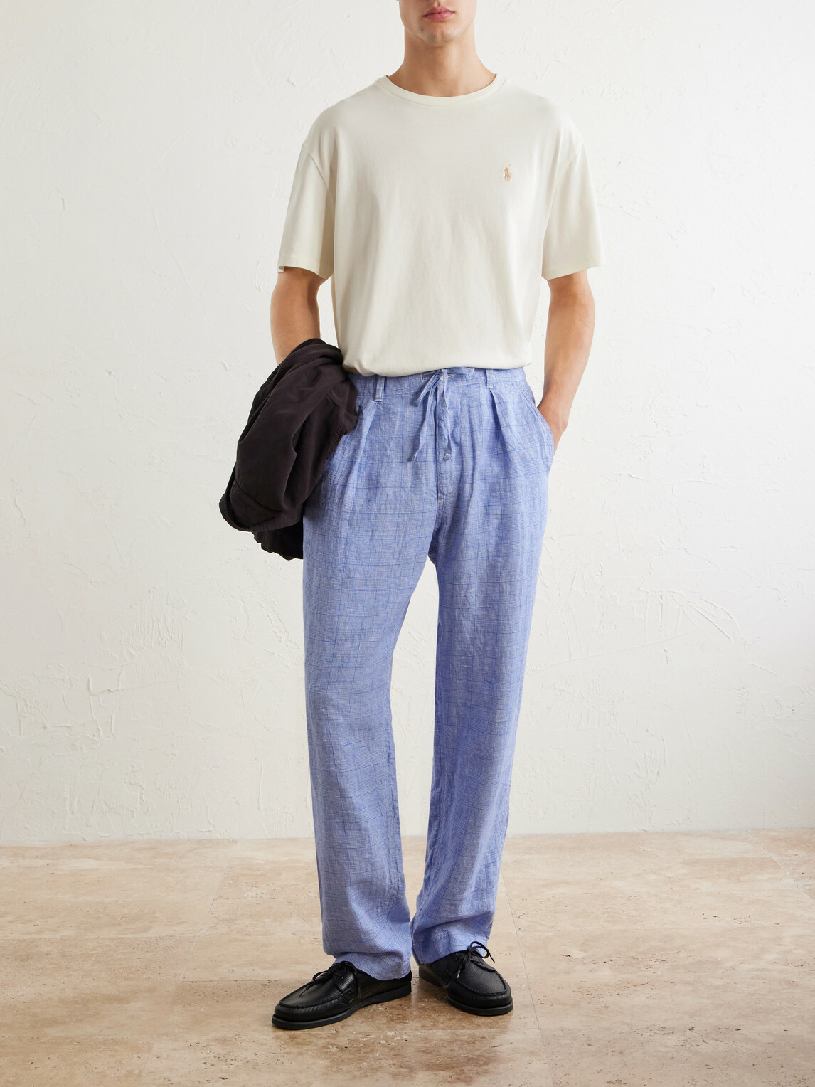 Polo Ralph Lauren - Logo-Embroidered Cotton-Jersey T-Shirt - Neutrals