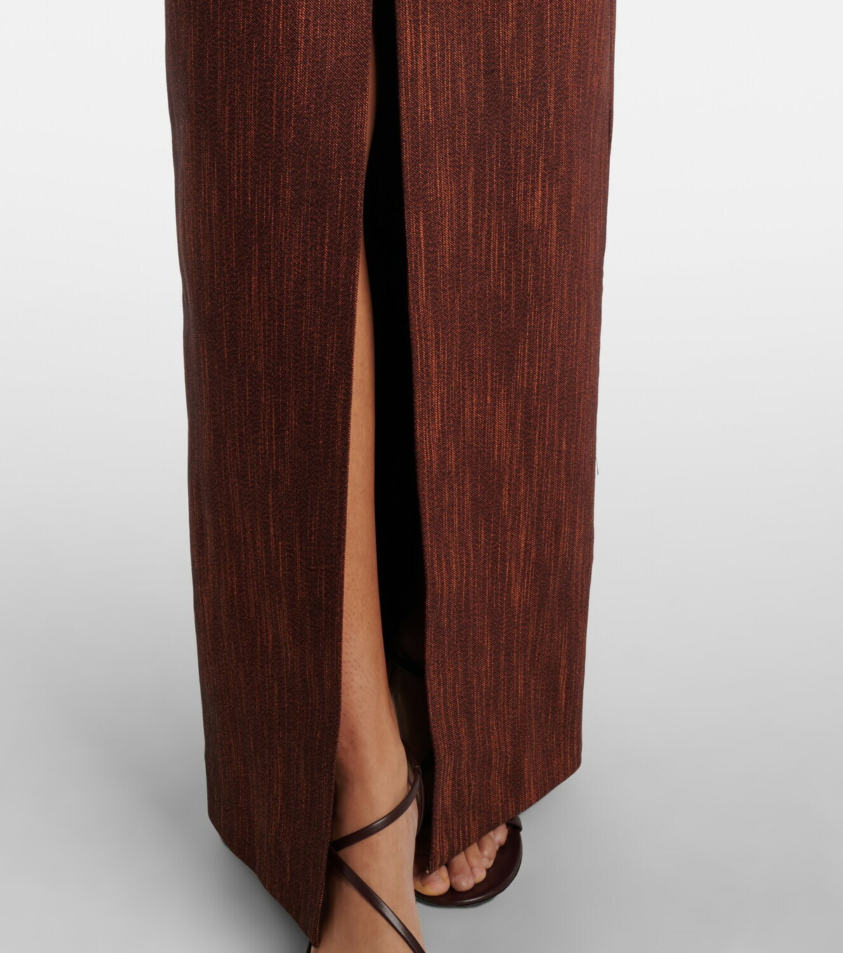 Roksanda Shani wool and cotton bustier gown