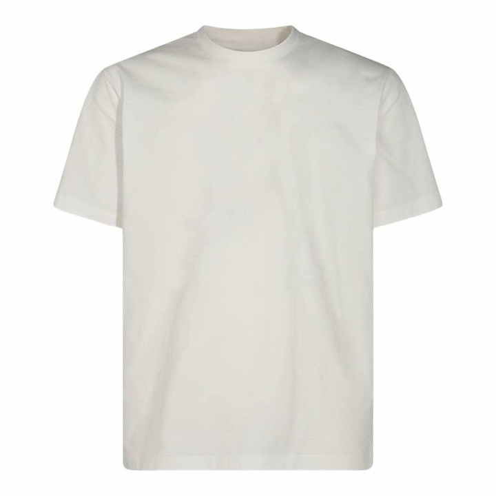 Photo: Y-3 White Cotton T-shirt