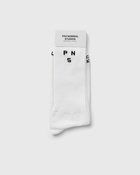 Pas Normal Studios Off Race Ribbed Socks White - Mens - Socks