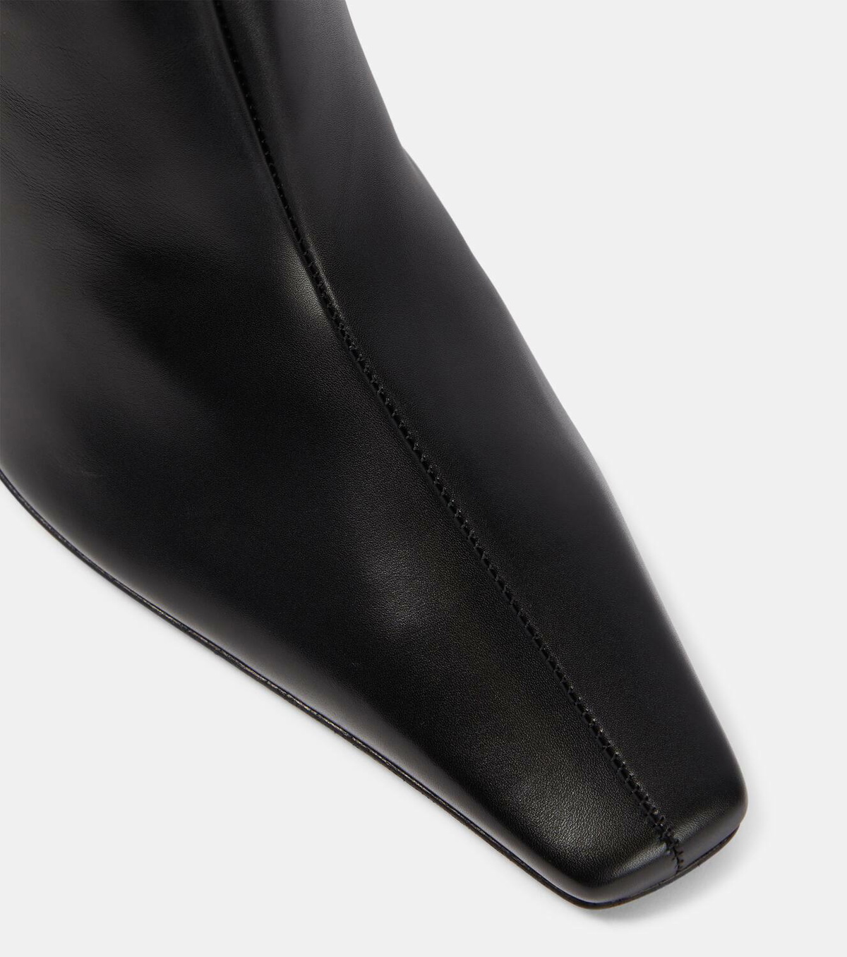 The Row Shrimpton leather ankle boots