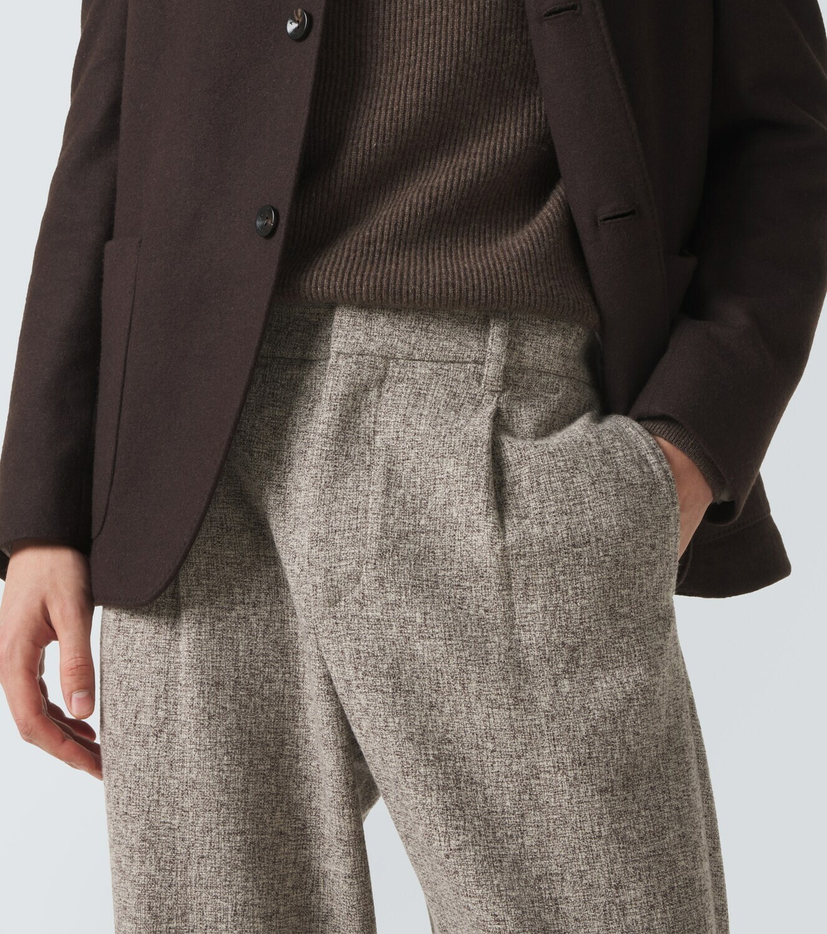 Agnona Wool-blend straight pants