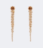 Simone Rocha Crystal-embellished drop earrings