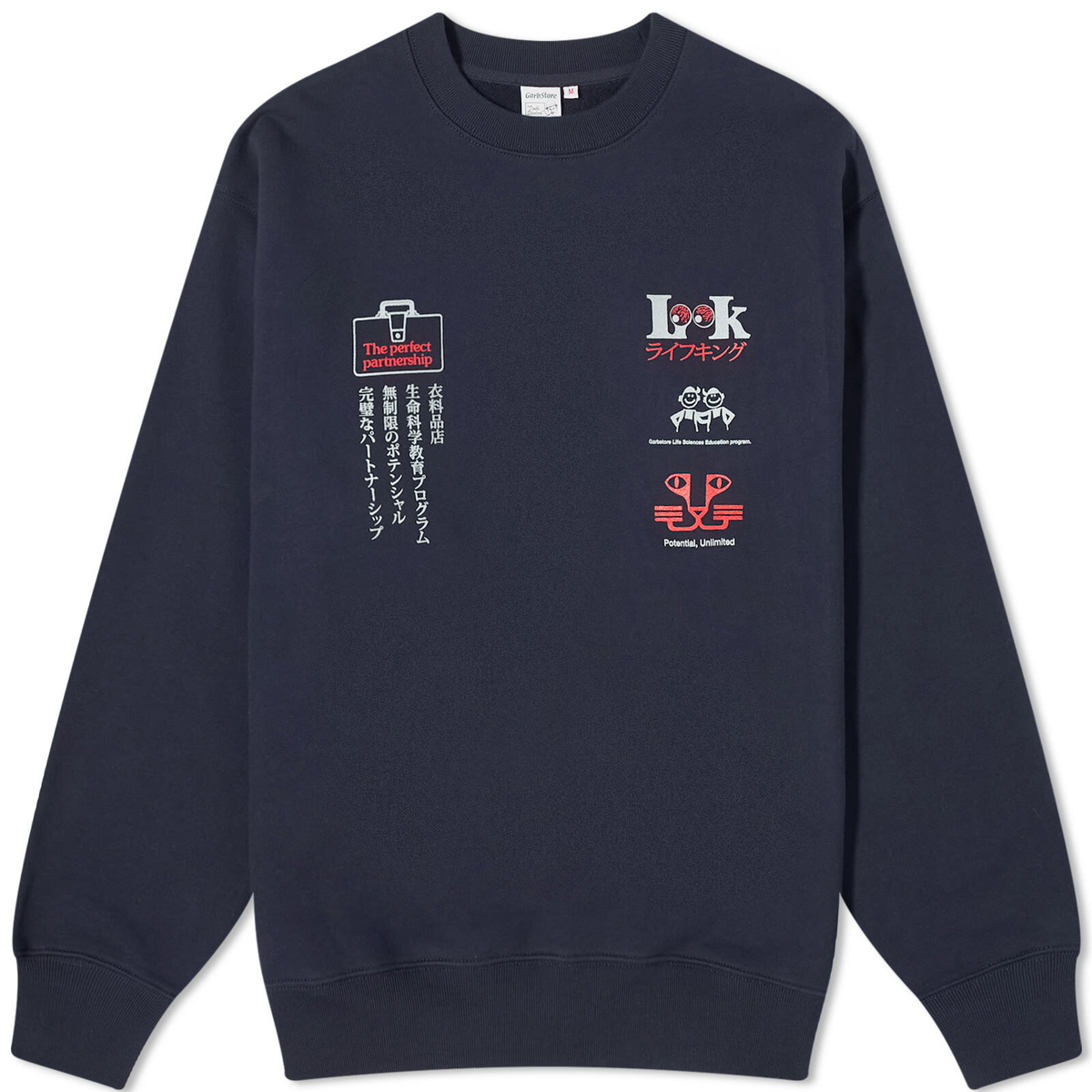 Garbstore Men's Partnership Sweatshirt in Navy