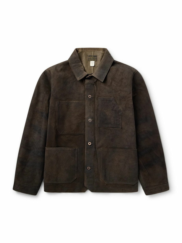 Photo: RRL - Kenmare Suede Jacket - Brown