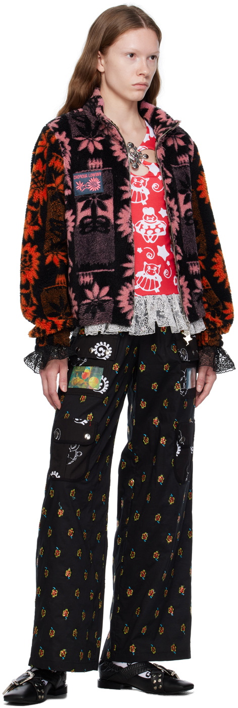 トップス Chopova Lowena Lady In Love Long SleeveT Chopova Lowena Off-white Lady In Love Long Sleeve T-shirt