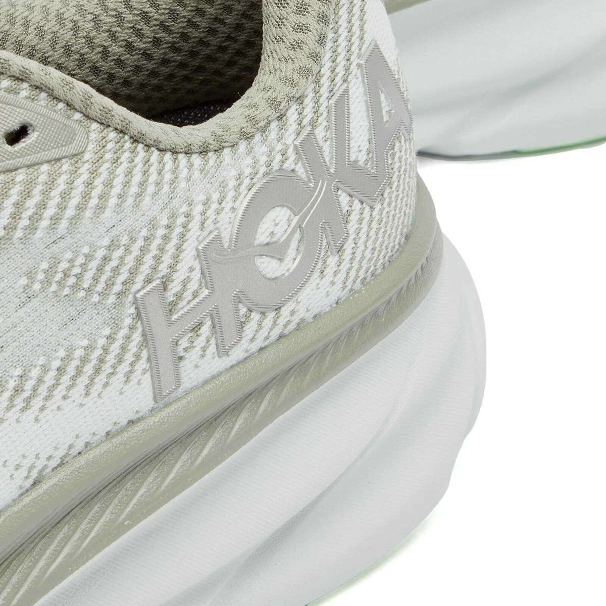 Hoka One One Women's Clifton 9 Sneakers in Olive Haze