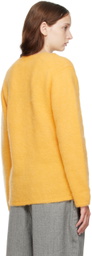 Comme des Garçons Homme Plus Yellow Crewneck Sweater