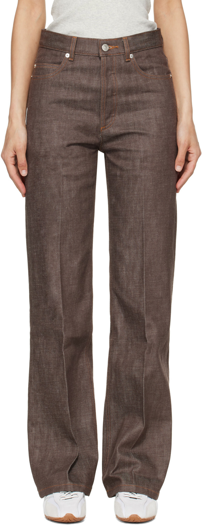 A.P.C. Brown Arno Jeans