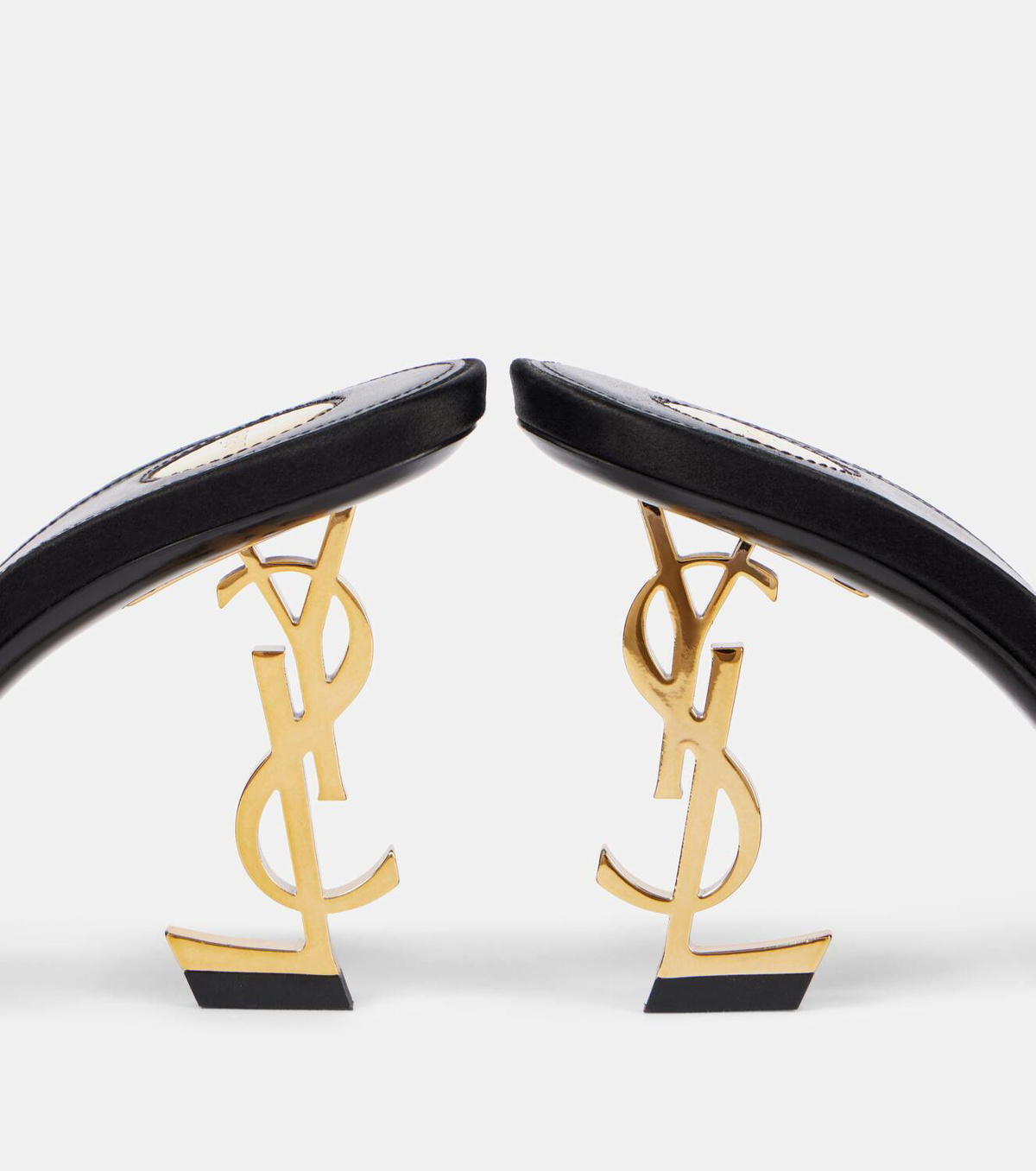 Saint Laurent Opyum 85 satin mules Saint Laurent