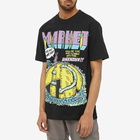 Market Men's Smiley Into The Unknown T-Shirt in Black