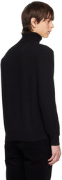 TOM FORD Black Roll Neck Sweater