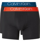 Calvin Klein Underwear - Two-Pack Stretch-Cotton Boxer Briefs - Multi