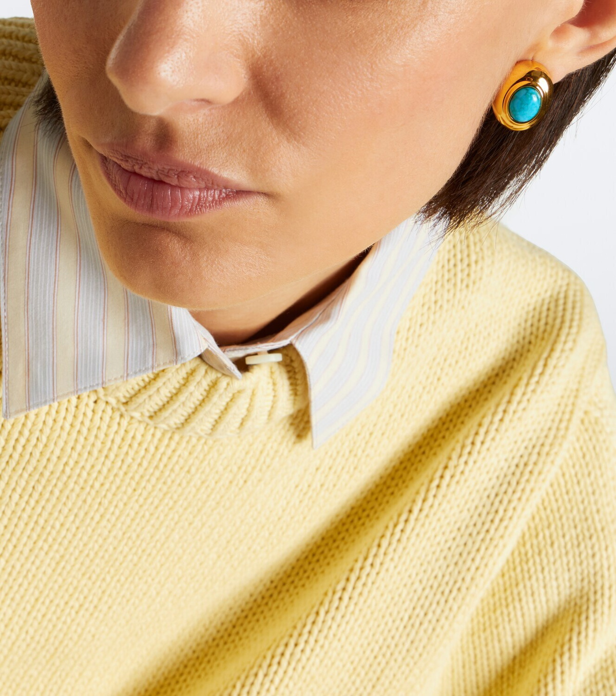 Déhanche Stone embellished stud earrings