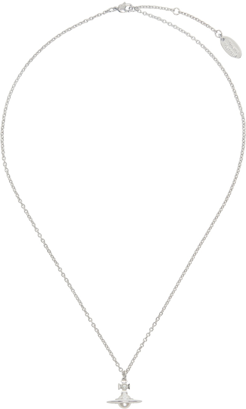 Vivienne Westwood Silver Simonetta Pendant Necklace