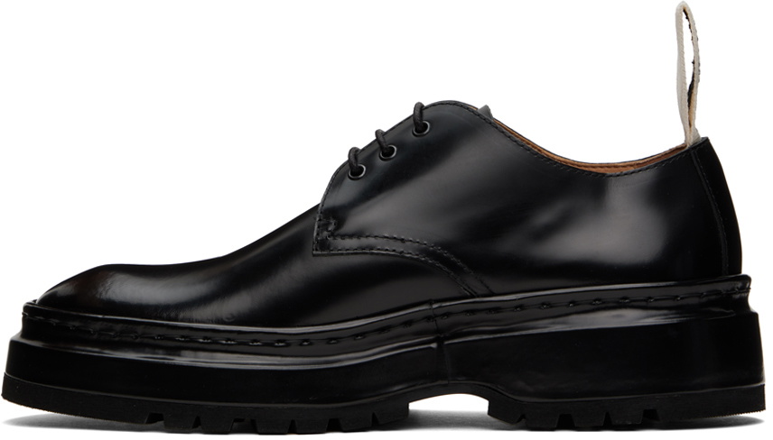 Jacquemus Black Le Chouchou 'Les derbies Pavane' Derbys