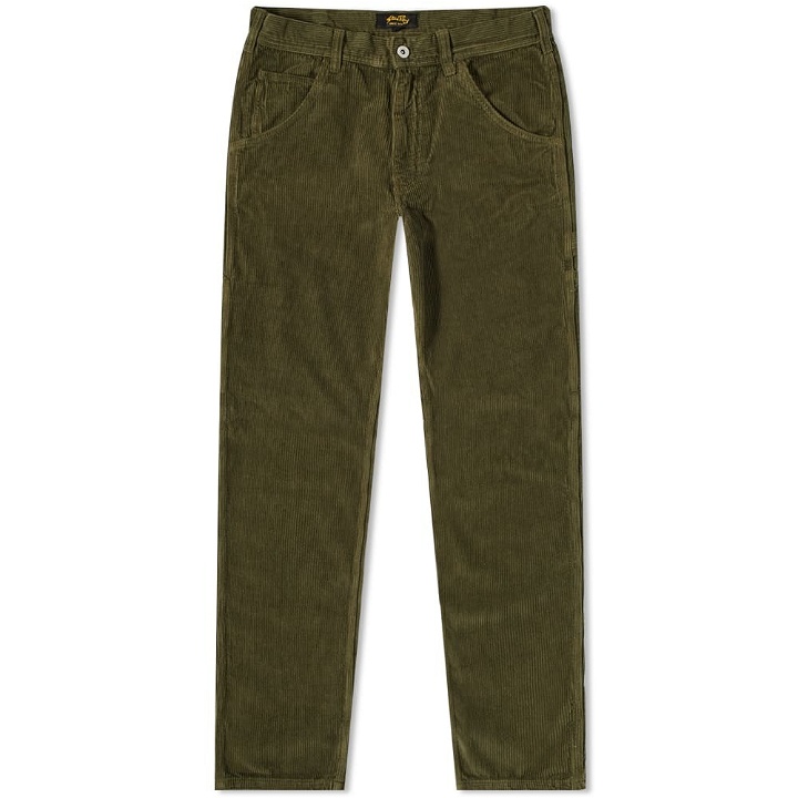 Photo: Stan Ray Men's Tapered 80s Painter Pant in Olive Cord