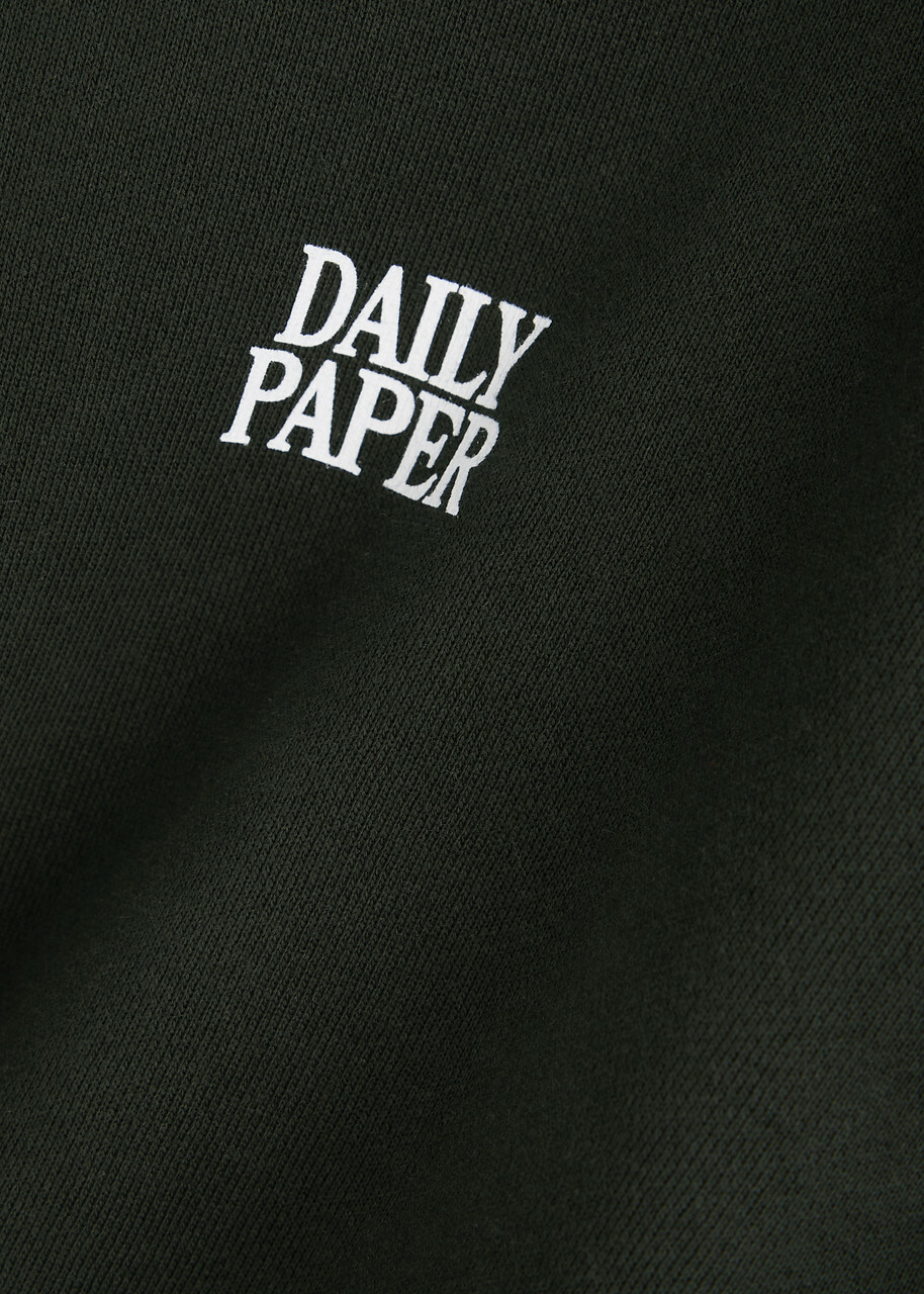 Daily Paper Smoothie Hooded Cotton Sweatshirt Black