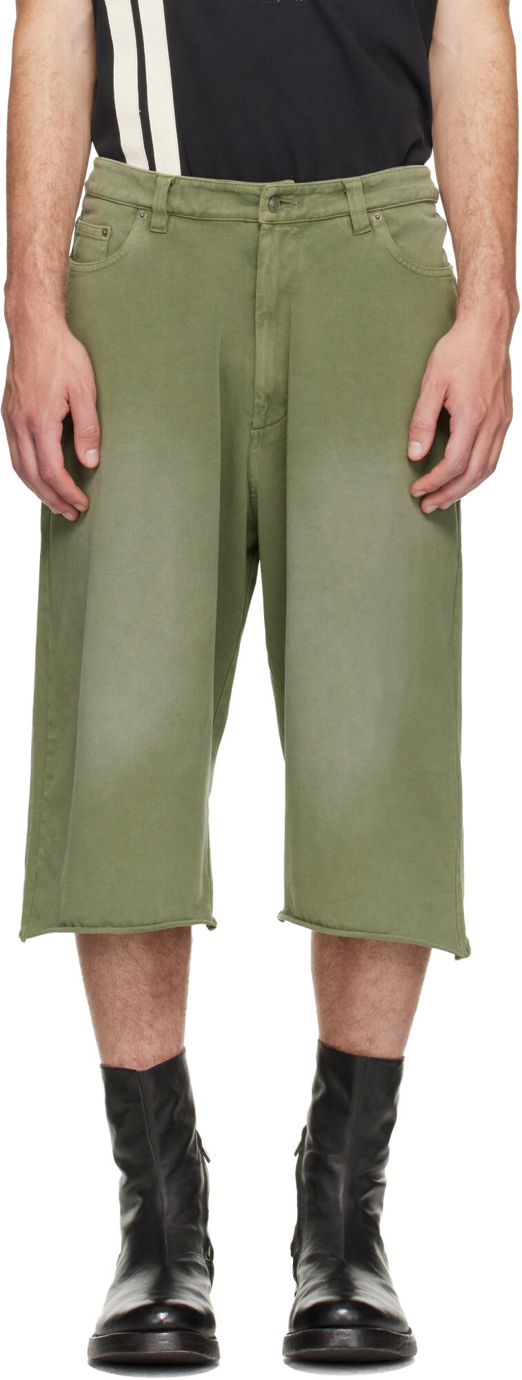 424 Green Big Daddy Sweat Shorts