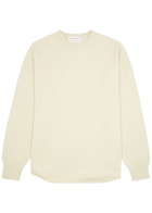 Extreme Cashmere N°53 Crew Hop Cashmere-blend Jumper - Cream - One Size