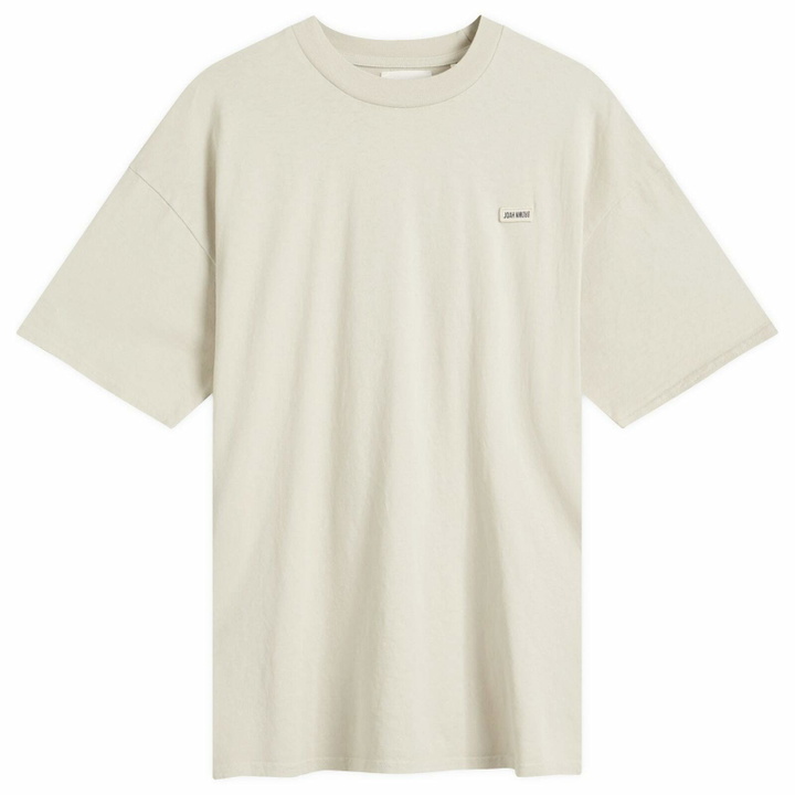 Photo: Joah Brown Women's Oversized Logo T-Shirt in Fog
