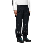 Kiko Kostadinov Black Embroidered Arcadia Trousers