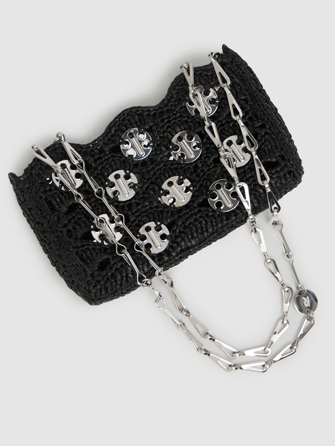 【Rabanne】 1969 Nano raffia shoulder bag rabanne 1969 Raffia Nano Bag | Shopbop