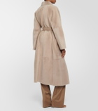Max Mara Calmi shearling coat