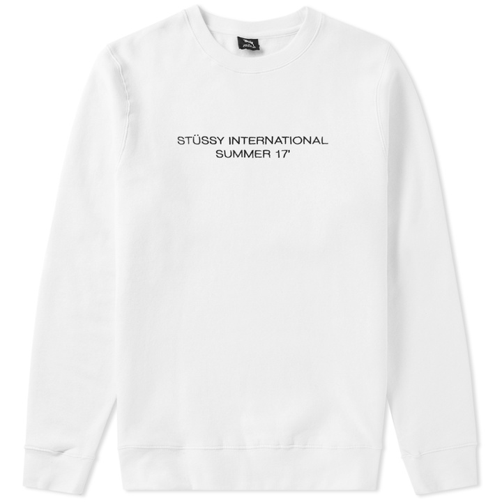 Photo: Stussy International Summer Applique Crew Sweat