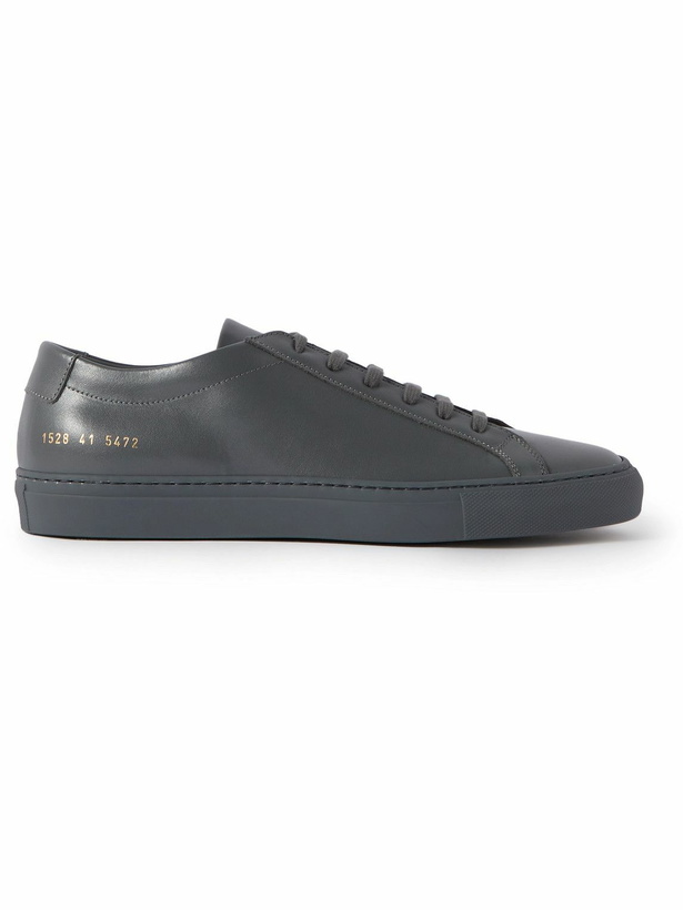 Photo: Common Projects - Original Achilles Leather Sneakers - Gray