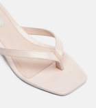 Toteme Leather thong sandals