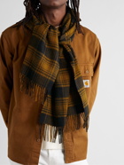 Filson - Appalachian Fringed Checked Wool Scarf