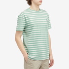 Polo Ralph Lauren Men's Stripe T-Shirt in Faded Mint/Nevis