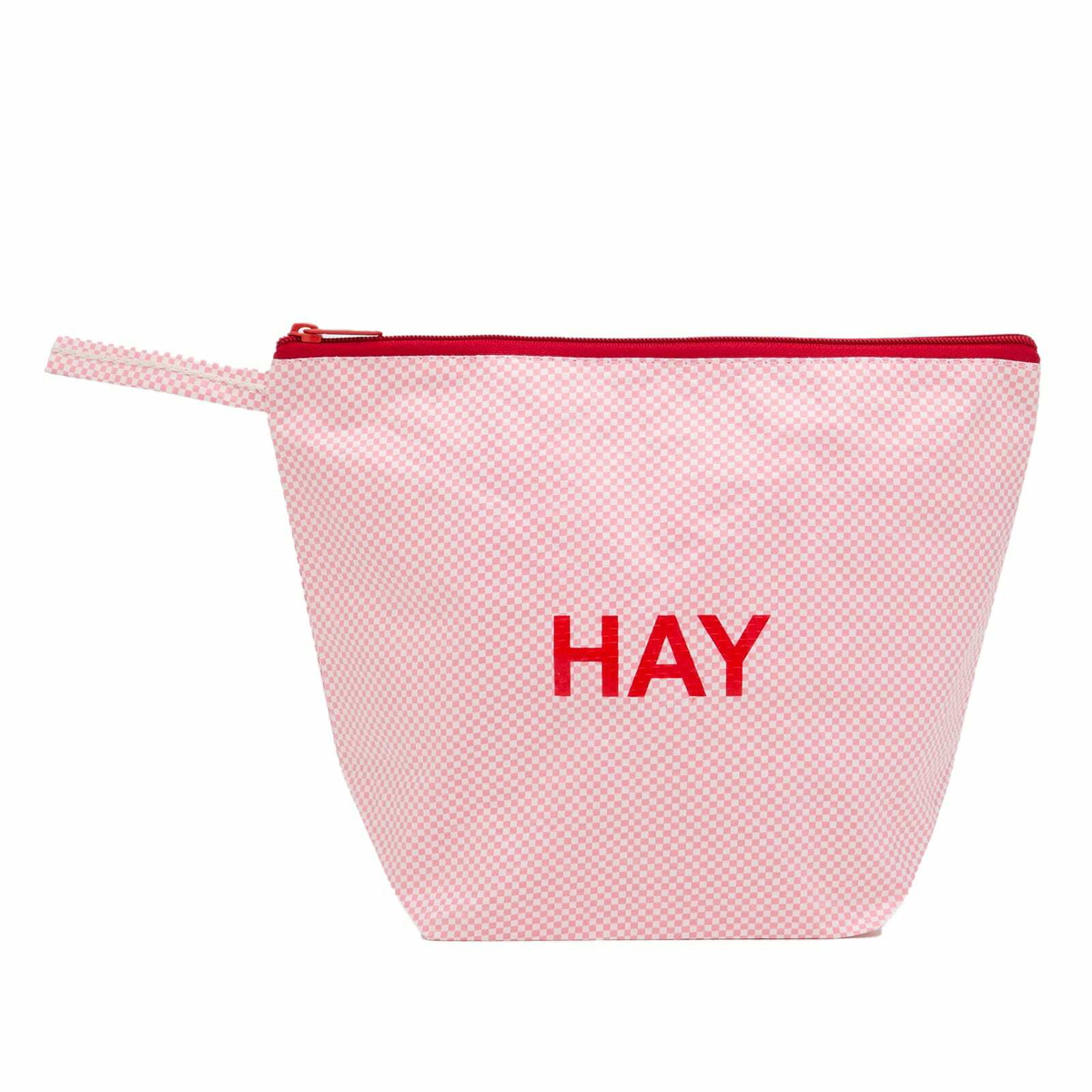 HAY Candy Mono Wash Bag - Wash Set of 3 in Light Pink 
