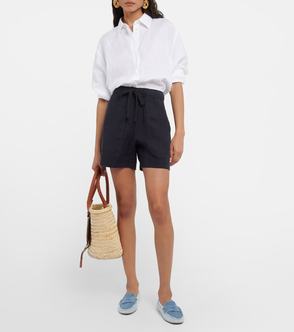 Vince Linen Shorts Vince