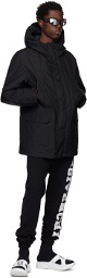 Givenchy Black Hooded Down Jacket