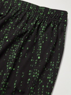 VETEMENTS - Straight-Leg Printed Voile Trousers - Green