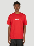 Logo Print T-Shirt in Red