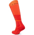 FALKE Ergonomic Sport System - SK2 Stretch-Knit Ski Socks - Orange
