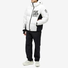 Moncler Grenoble Men's Pramint Padded Nylon Jacket in White