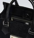 Dolce&Gabbana - Leather-trimmed canvas tote bag